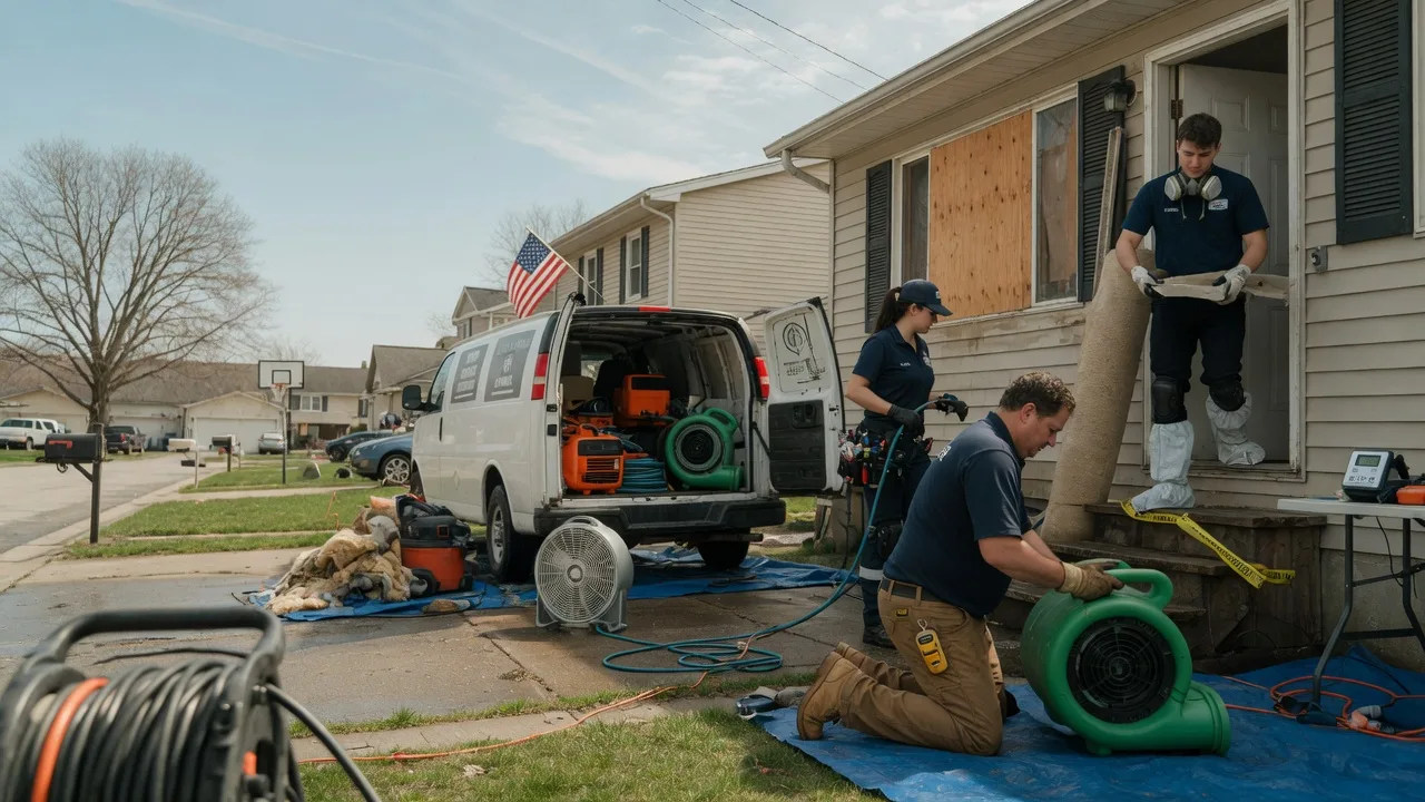 Water Damage Restoration in Jerusalem, AR near me